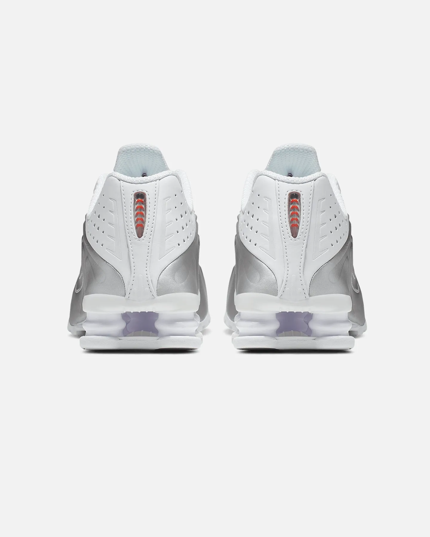 Nike Women's Shox R4 White/White Pump Pilates practitioners