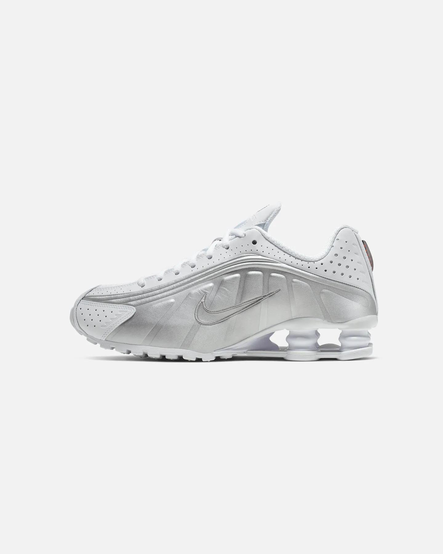 Cushioned Nike Women's Shox R4 White/White