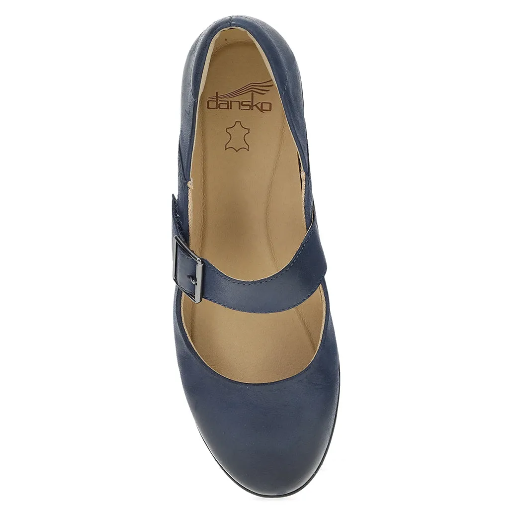Womens Dansko Collette in Navy Mark Hike