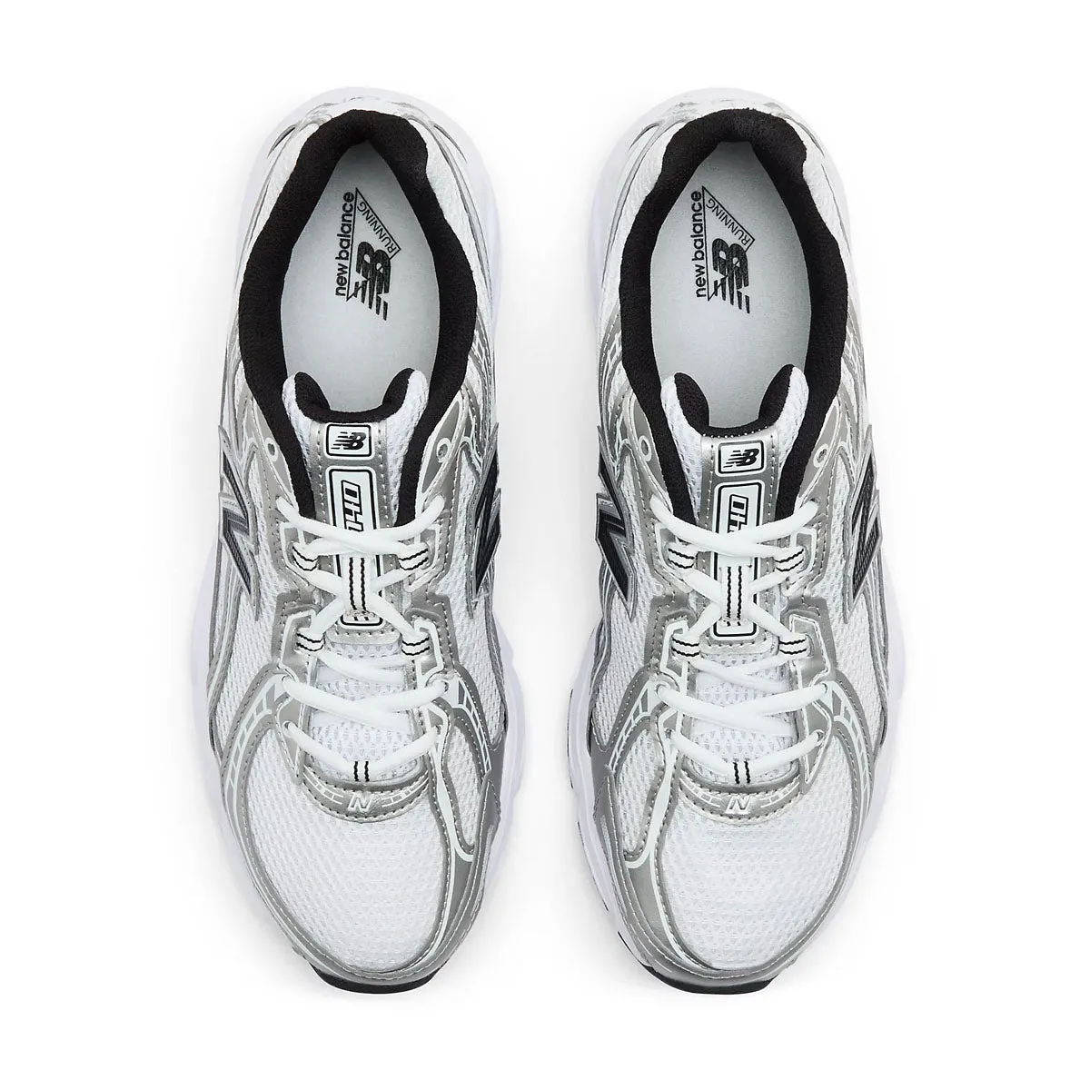 740 'White Silver Metallic' Built-In Lining Open