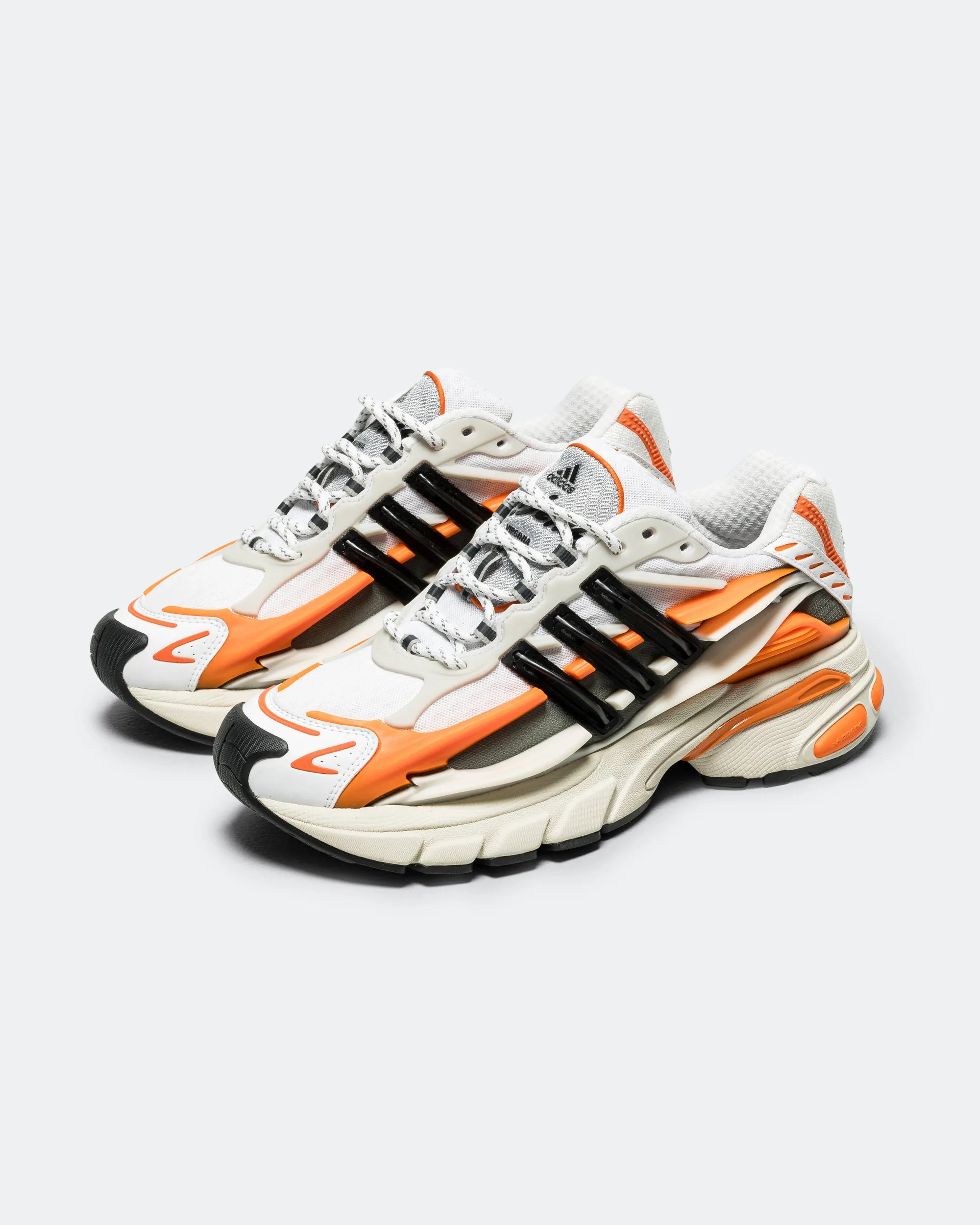 Comfort Upper Casual Outfit Virginia Adistar Jellyfish by Pharrell - Focus Olive/Core Black-Orange