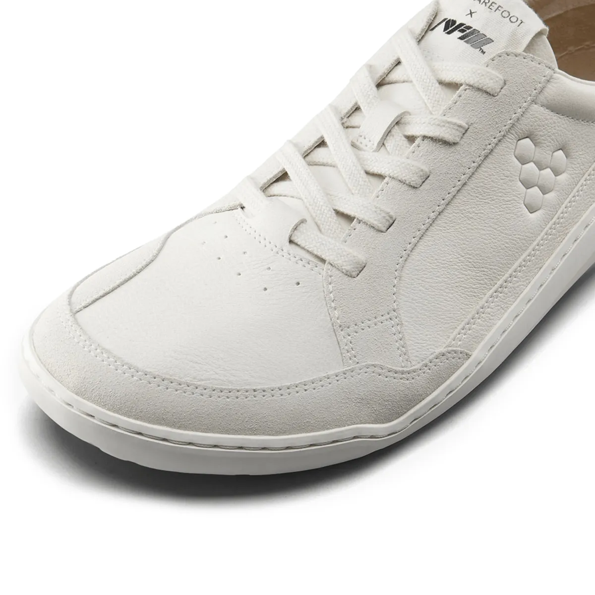 Summit Run Campus Look Vivo Barefoot Women's Gobi II Premium Leather Limestone