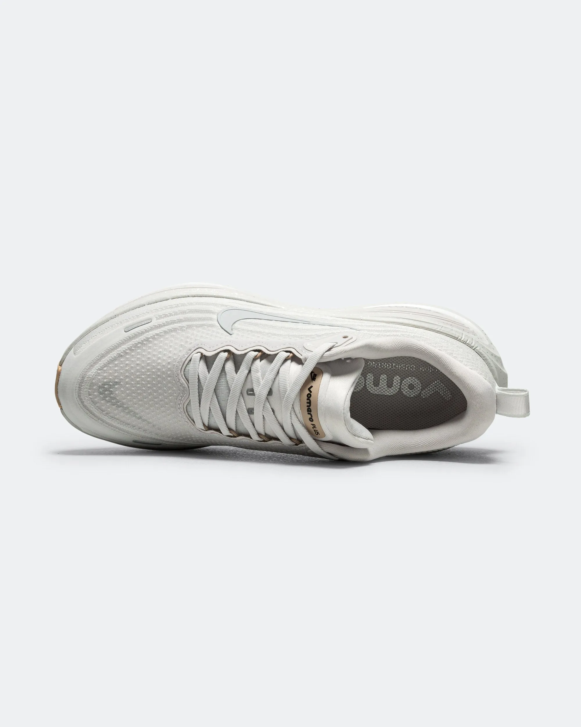 Vomero Plus Speckle - Vast Grey/Wolf Grey-Off White-Hemp Adaptive Traction Sock Like Fit Tech