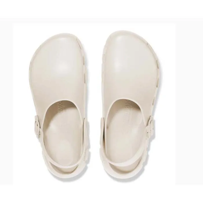 adult style Glow Edge Womens Birkenstock Birki Flow in Eggshell