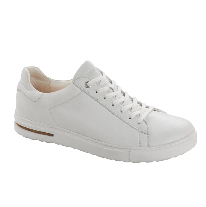 Womens Birkenstock Bend Leather Narrow White Tidy look Harbor Walk