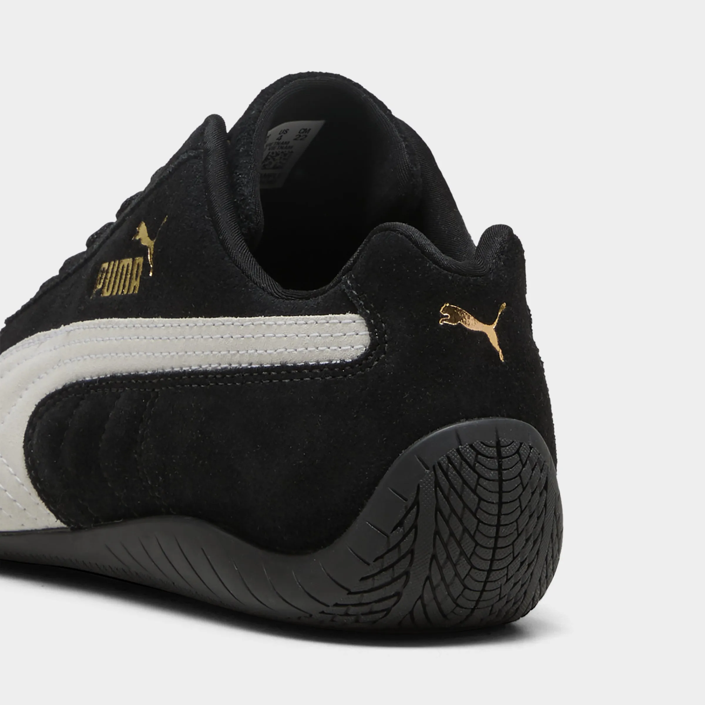 Long Walk Comfortable Footwear PUMA Juniors' Speedcat Black / White