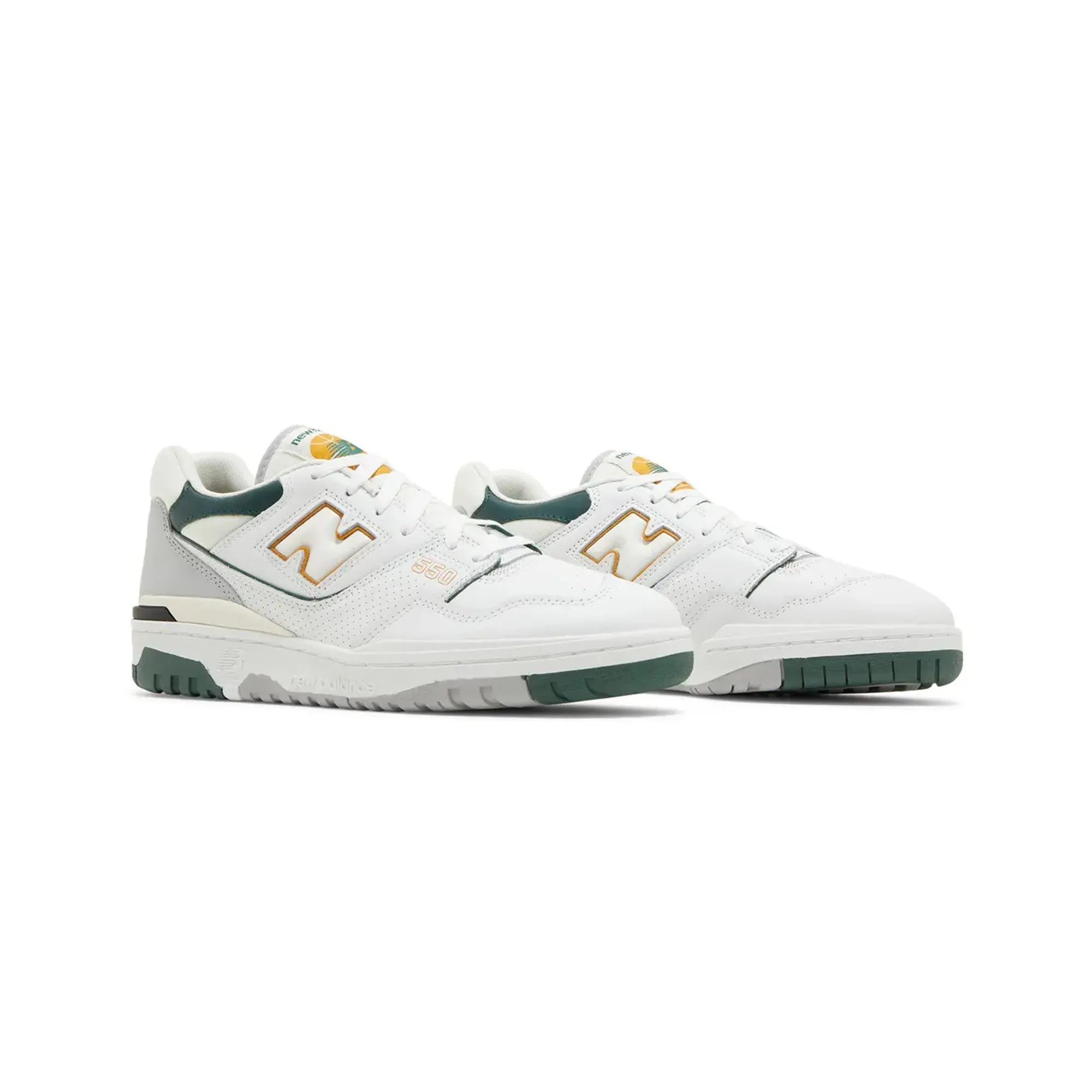 Shock Absorbing Sturdy Outsole New Balance 550 'White Nightwatch Green' (2022)
