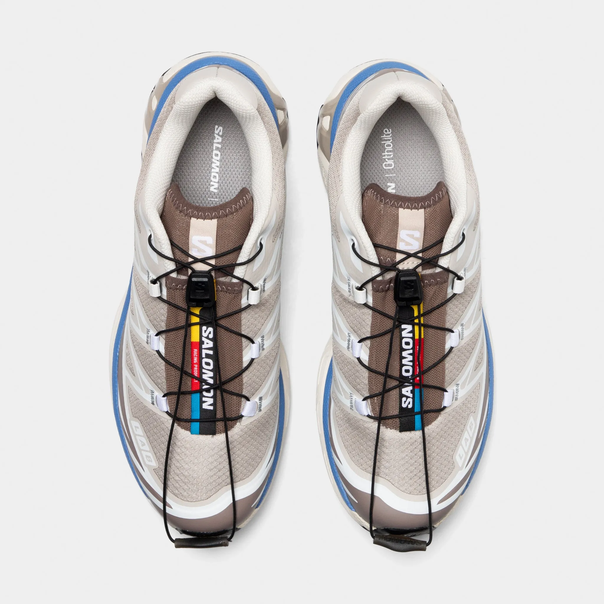 Foot alignment Salomon XT-6 Silver Cloud / Iron - Ultramarine