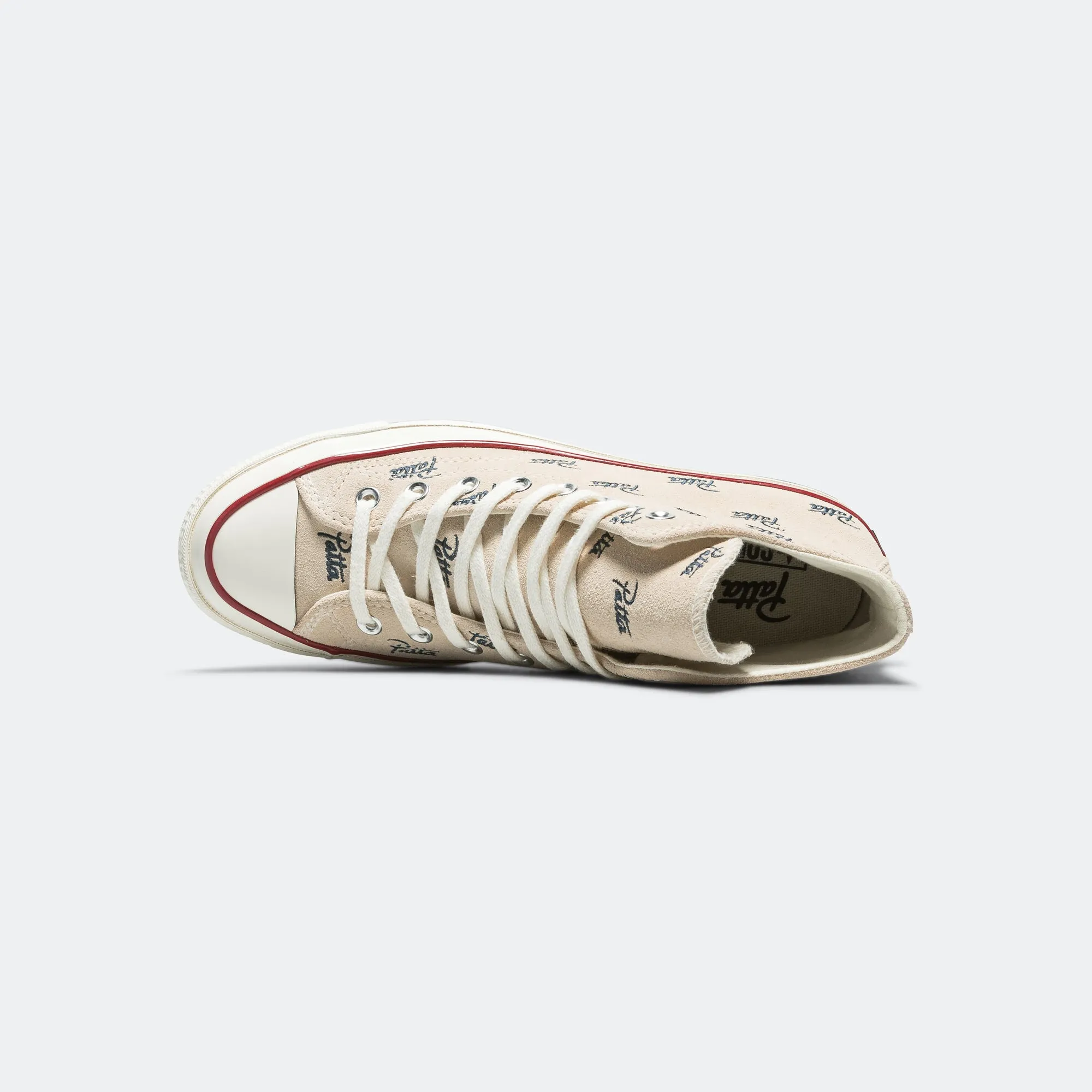 CT 70 Hi x Patta - Cream Perforated Tongue Design Shock Absorbing TPU