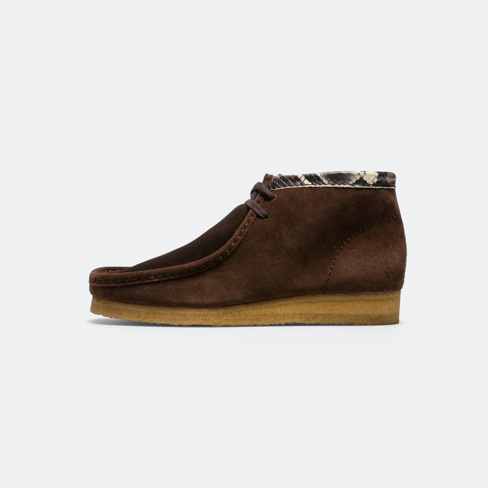 Wallabee Boot - Brown Snake Low Use Lifestyle Trend