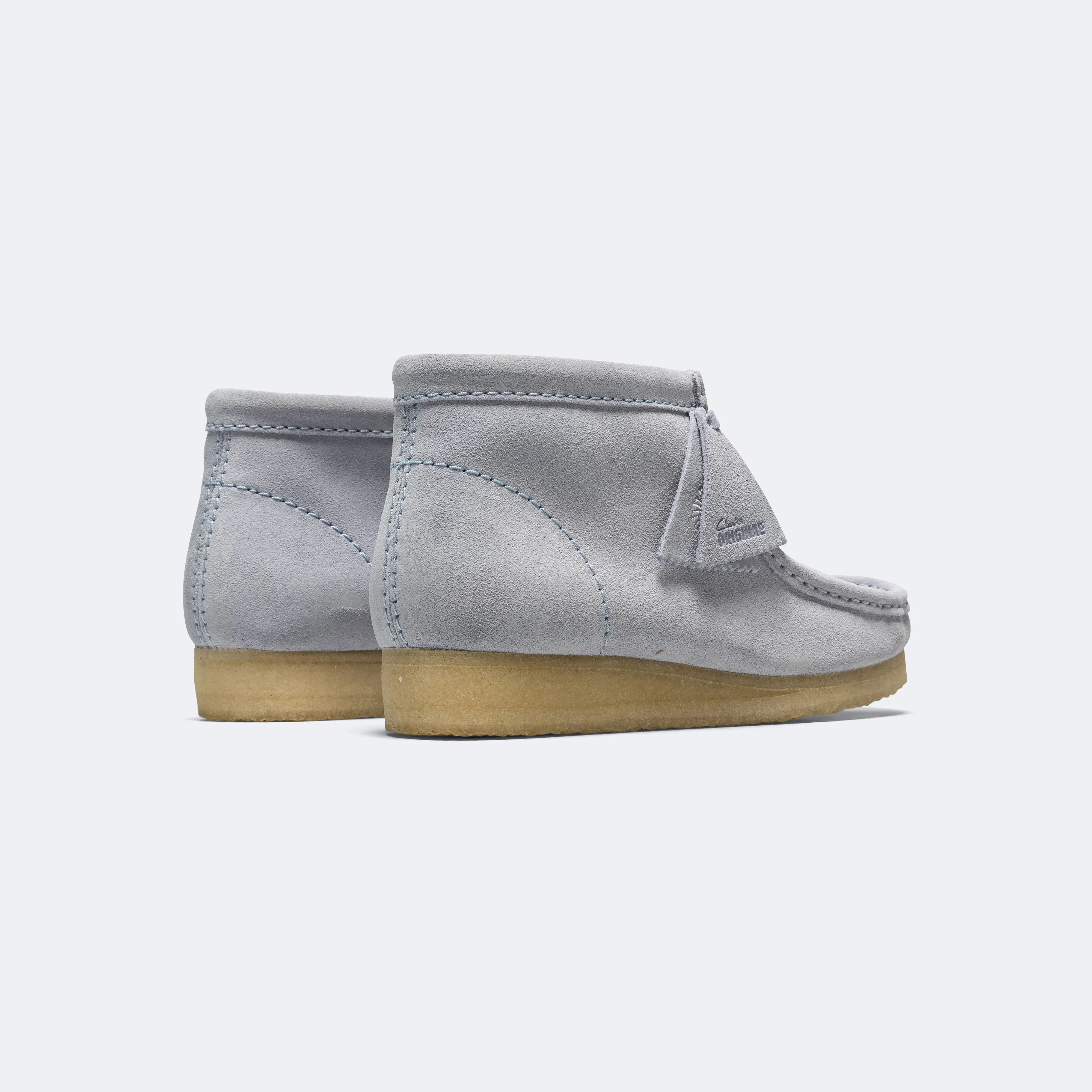 Comfort System Wallabee Boot - Cloud Grey Suede