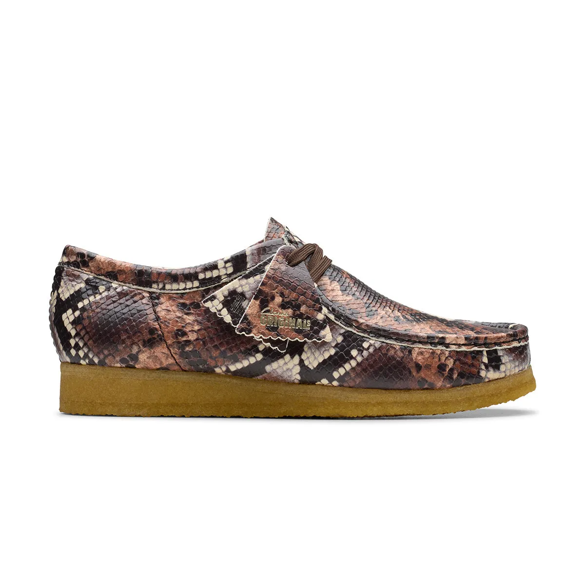 Autumn Cool Soft Cushioning Wallabee 'Brown Snake'