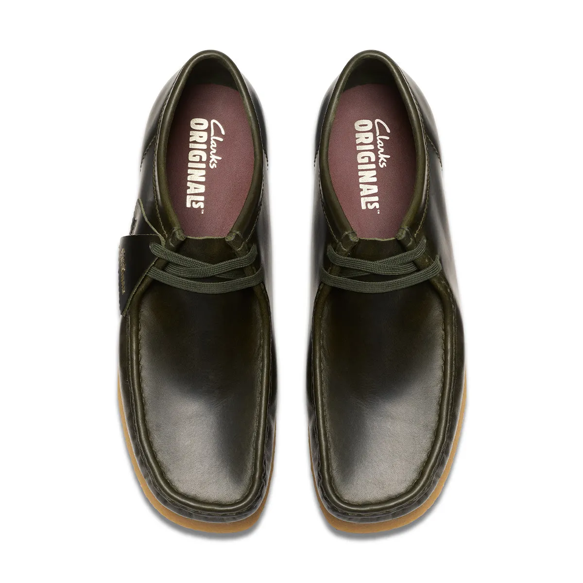 Wallabee 'Forest Green Leather' Excellent