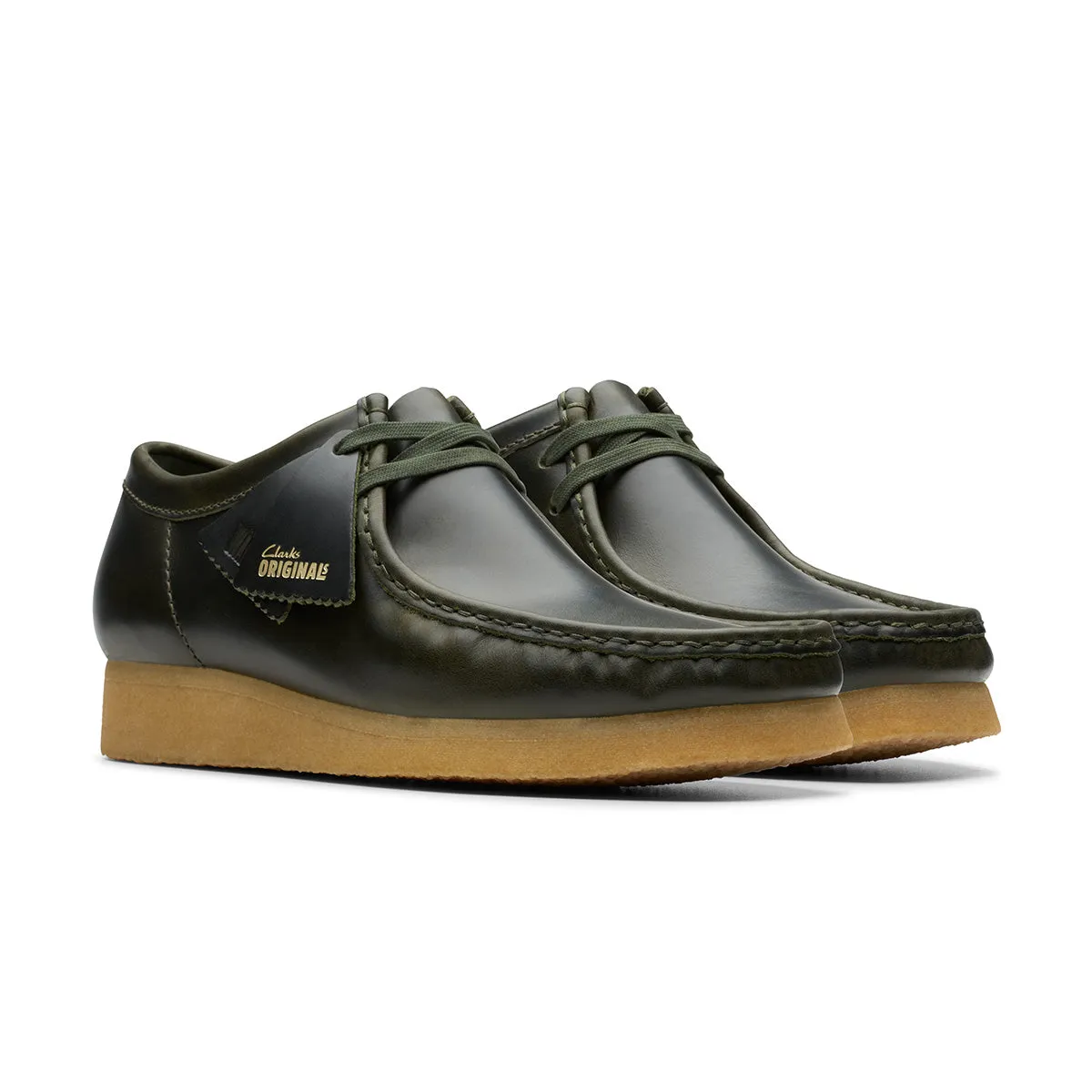 Wallabee 'Forest Green Leather' Multi-Functional