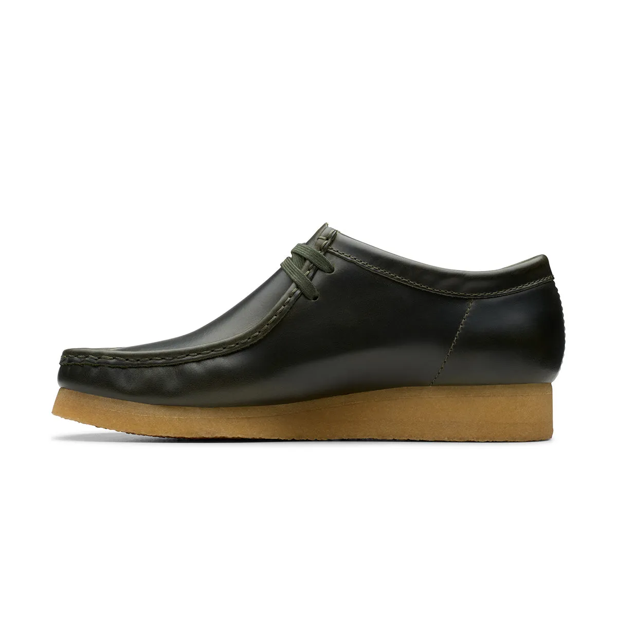 Wallabee 'Forest Green Leather' Zen Step