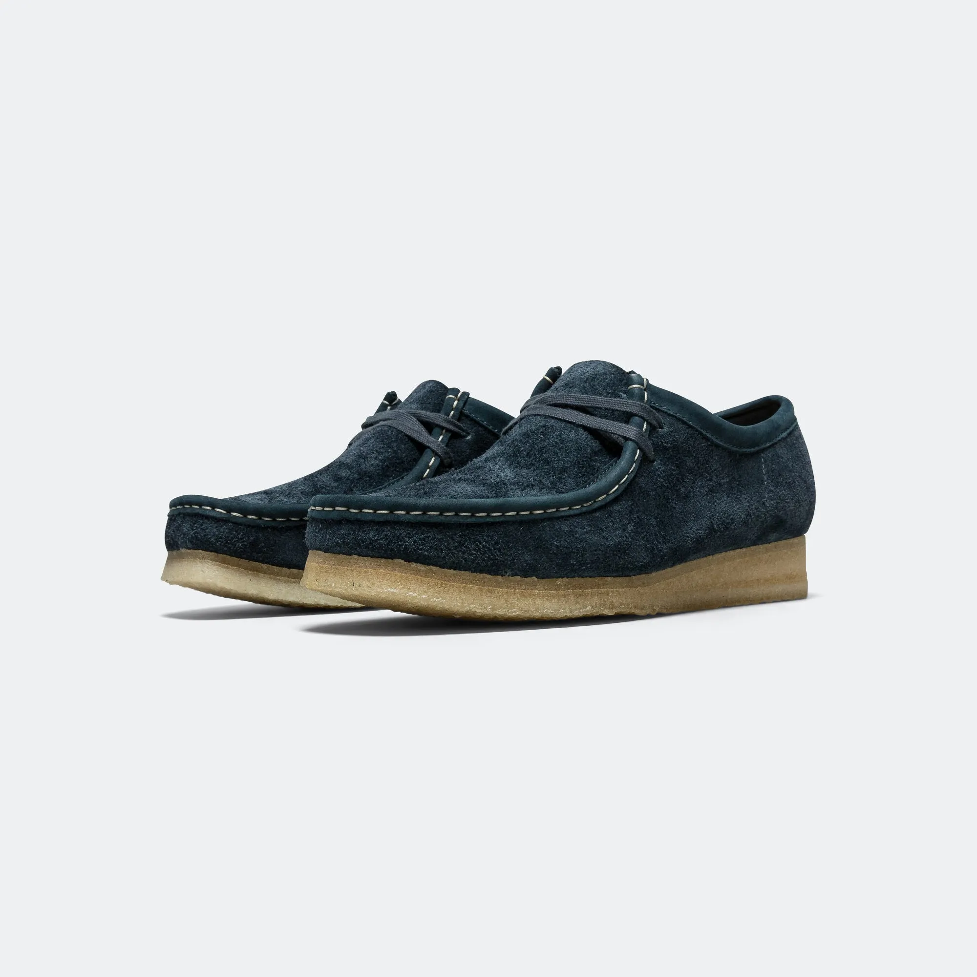 Wallabee - Navy/Teal Suede Seamless Technology