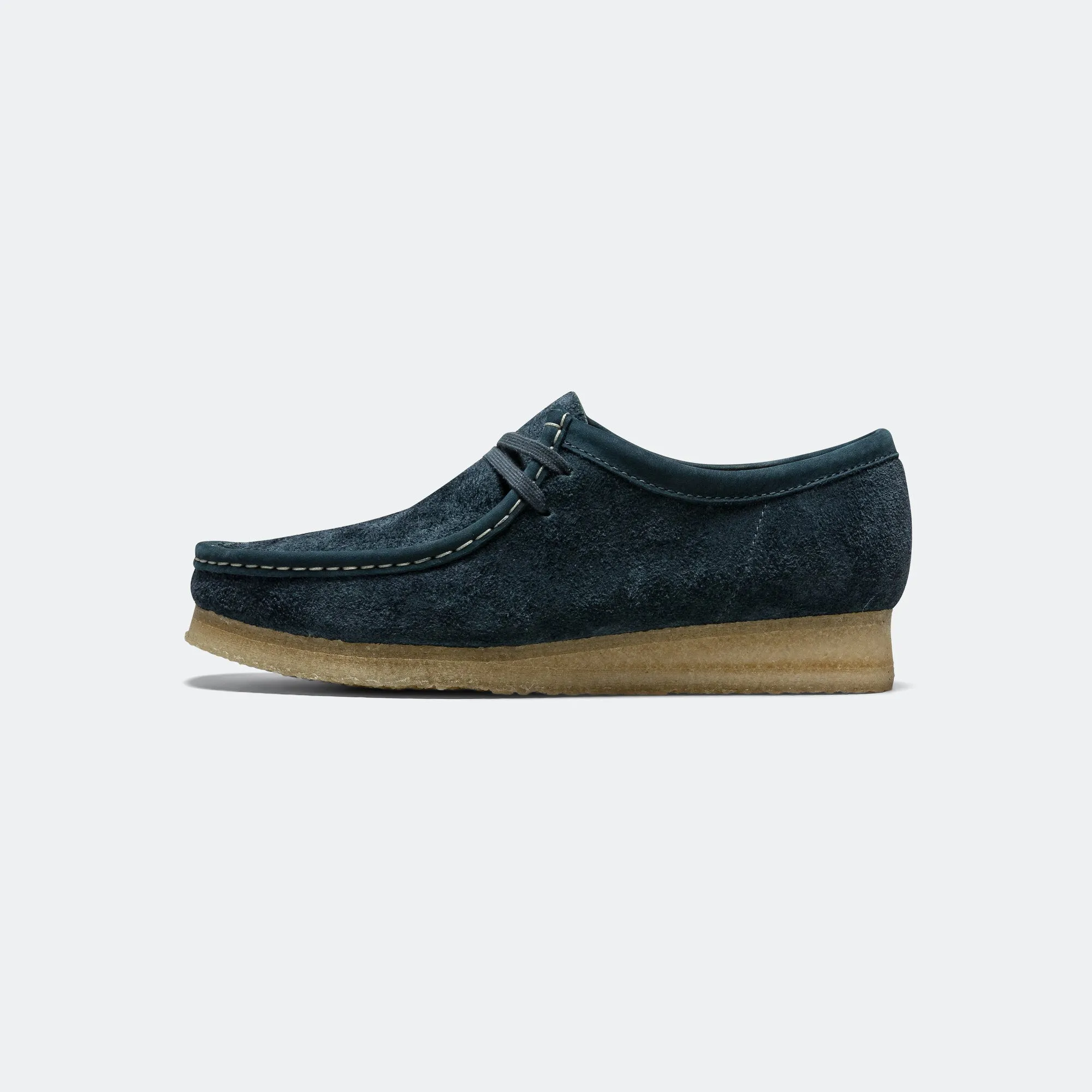 Wallabee - Navy/Teal Suede Quick Dry Inner Sock urban walks