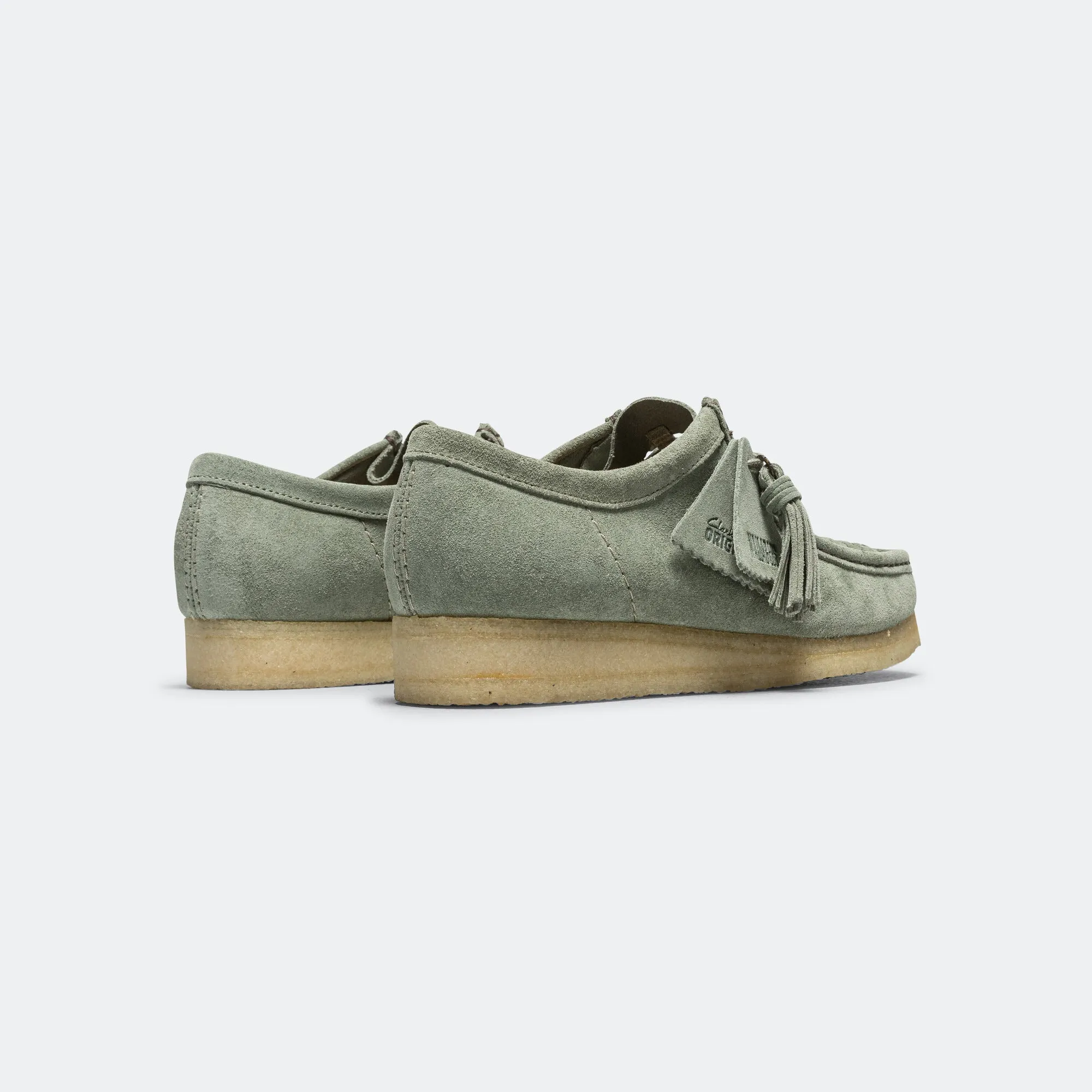 Wallabee Weave - Sage Plush Sole Orthotic friendly