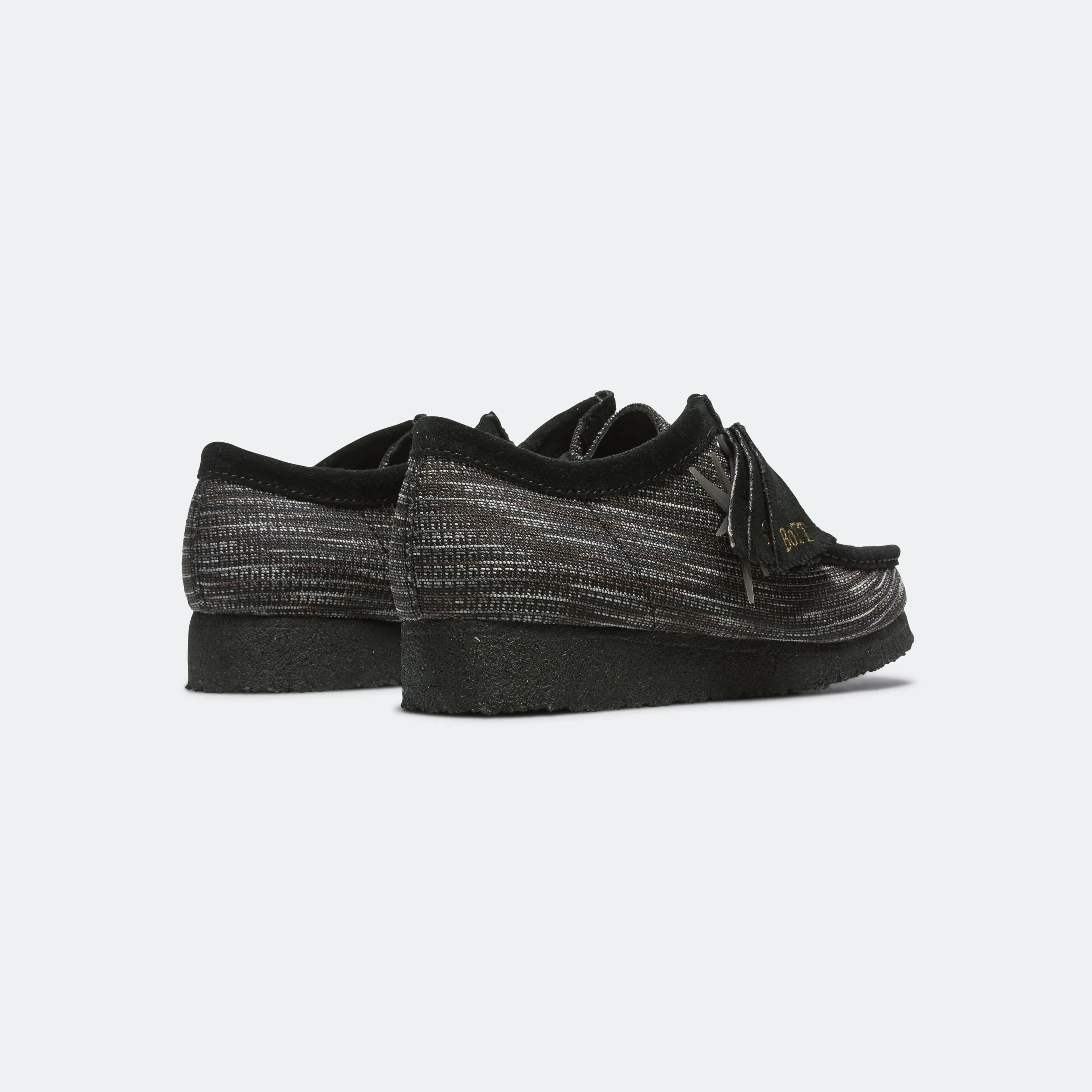Wallabee x BoTT - Black Interest Street Fashion Dynamic Cushioning System