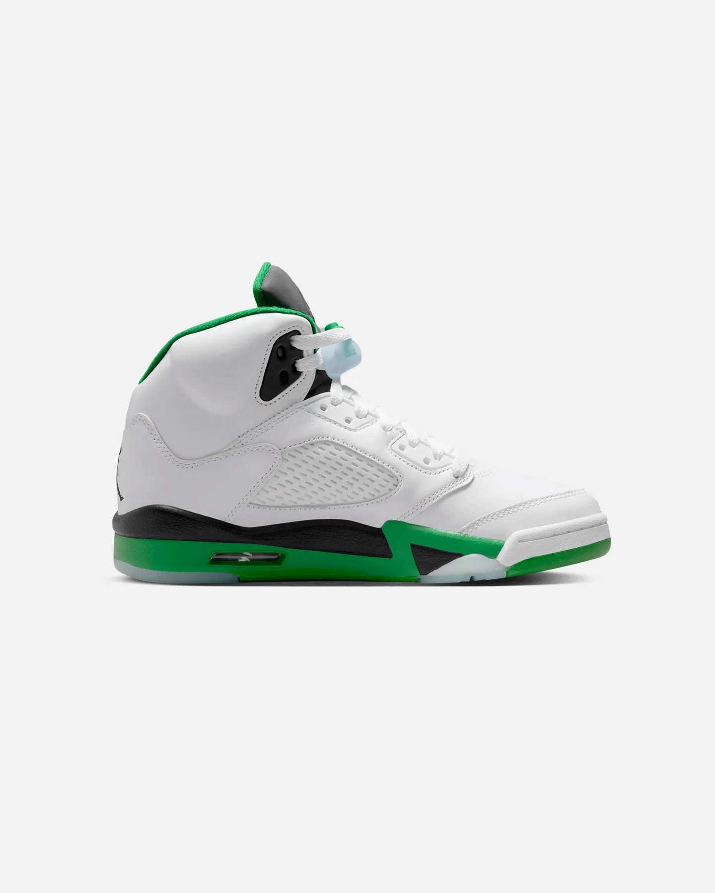 Jordan Women's Air Jordan 5 Retro White/Lucky Green Plush Lining