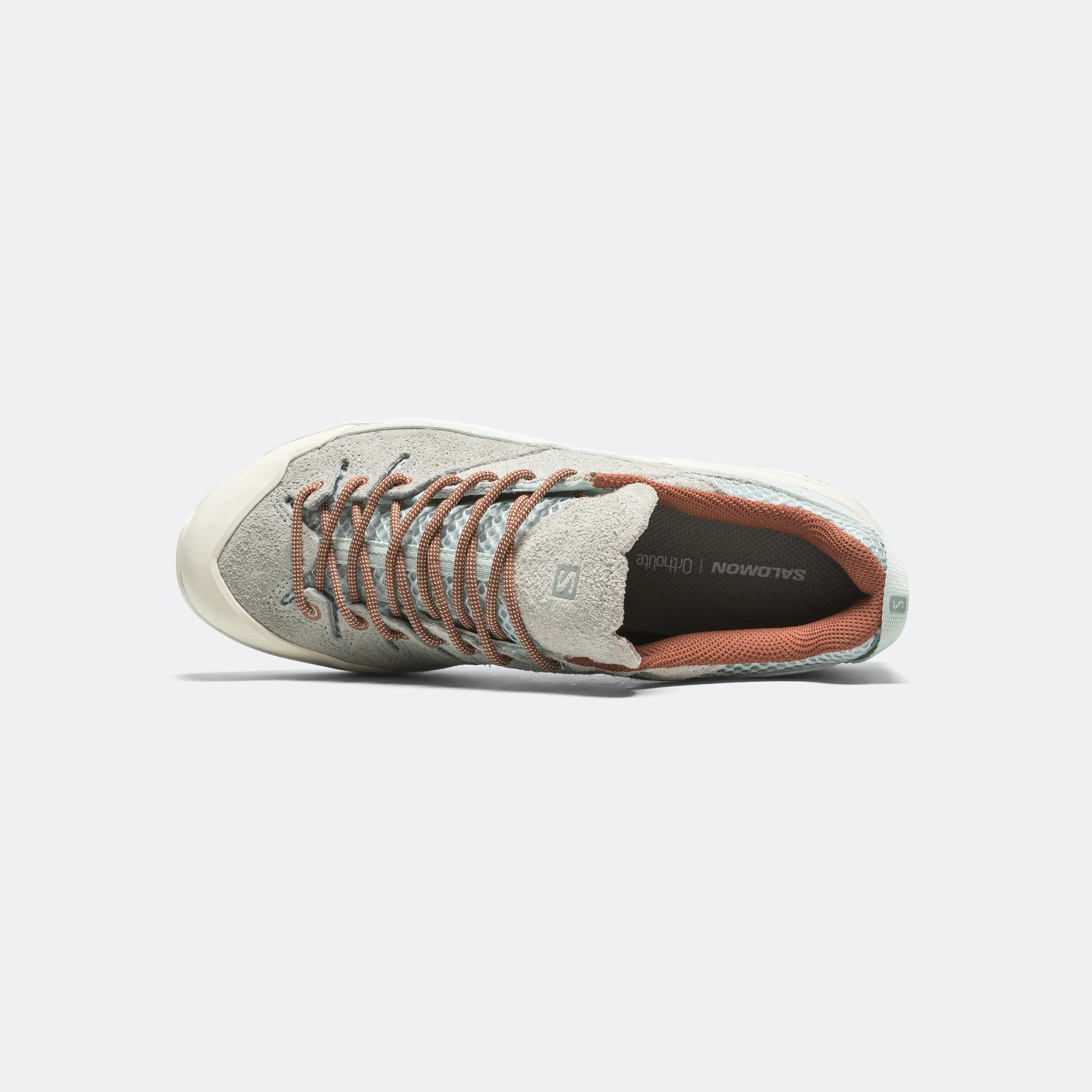 X-ALP Suede - Ice Blue/Quarry-Russet Smart stability Grip Focus