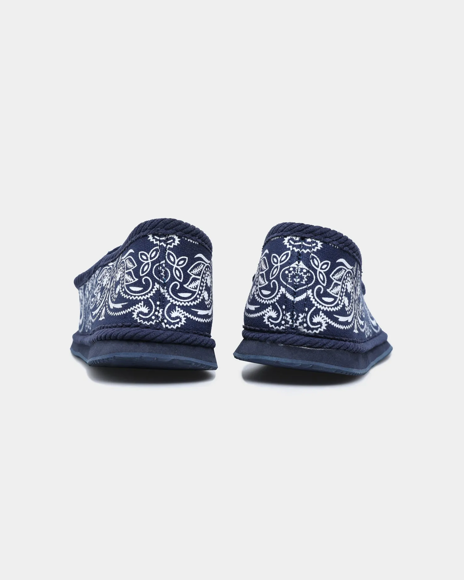 Goat Crew Bandana Slipper Navy/White Soft Material