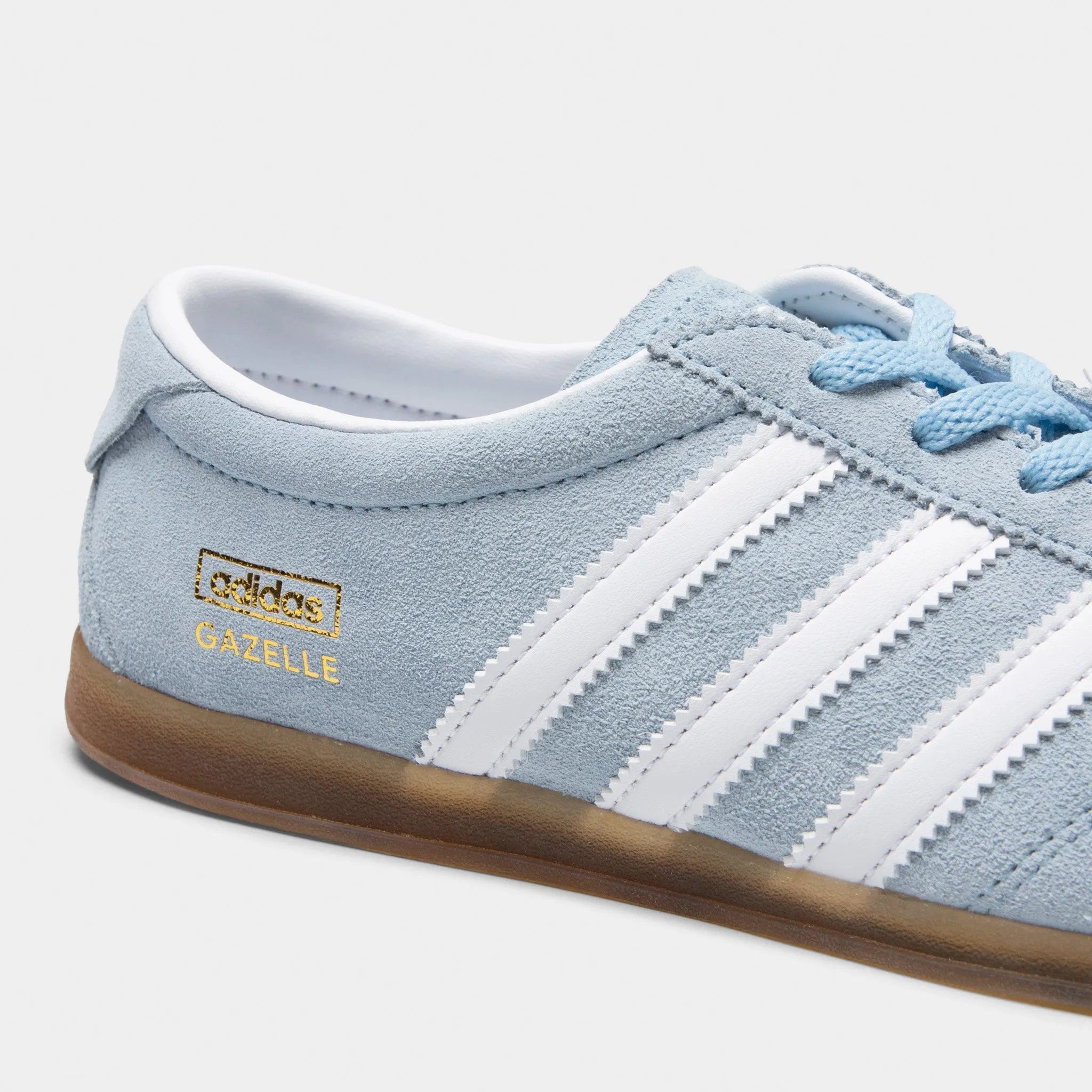 Flexible Viral Pop adidas Originals Women's Gazelle Lo Pro Clear Sky / White - Gum
