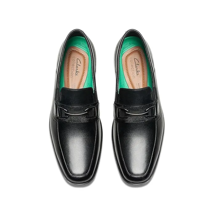 top Clarks - Clarkslite Bit Black Leather 26176934