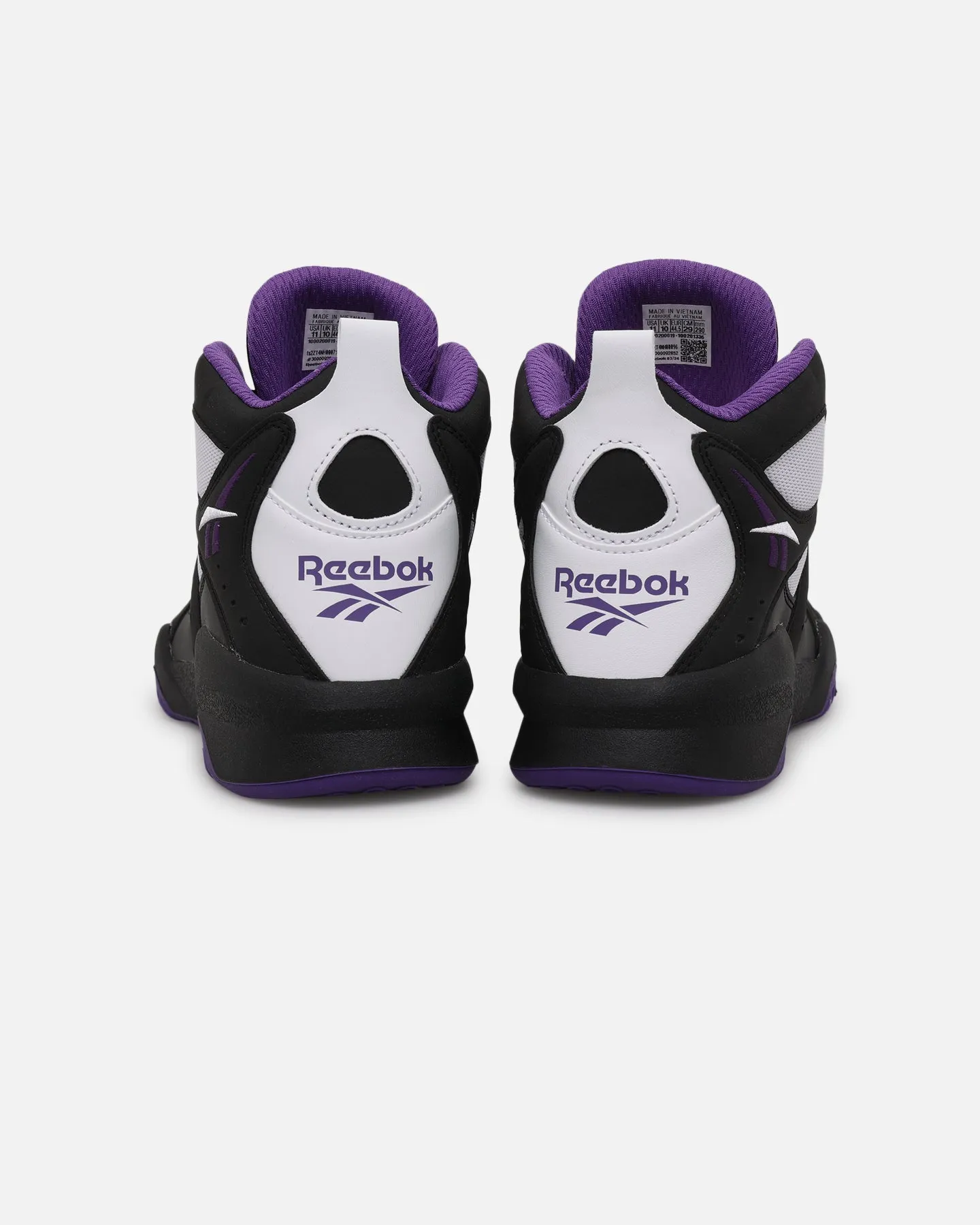 Reebok Above The Rim Decimator Black/White Shock Absorbing Breath Fresh