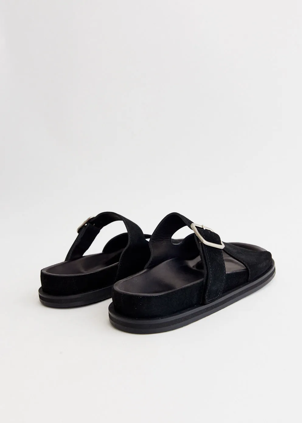 Buckle Slide Sandals plastic