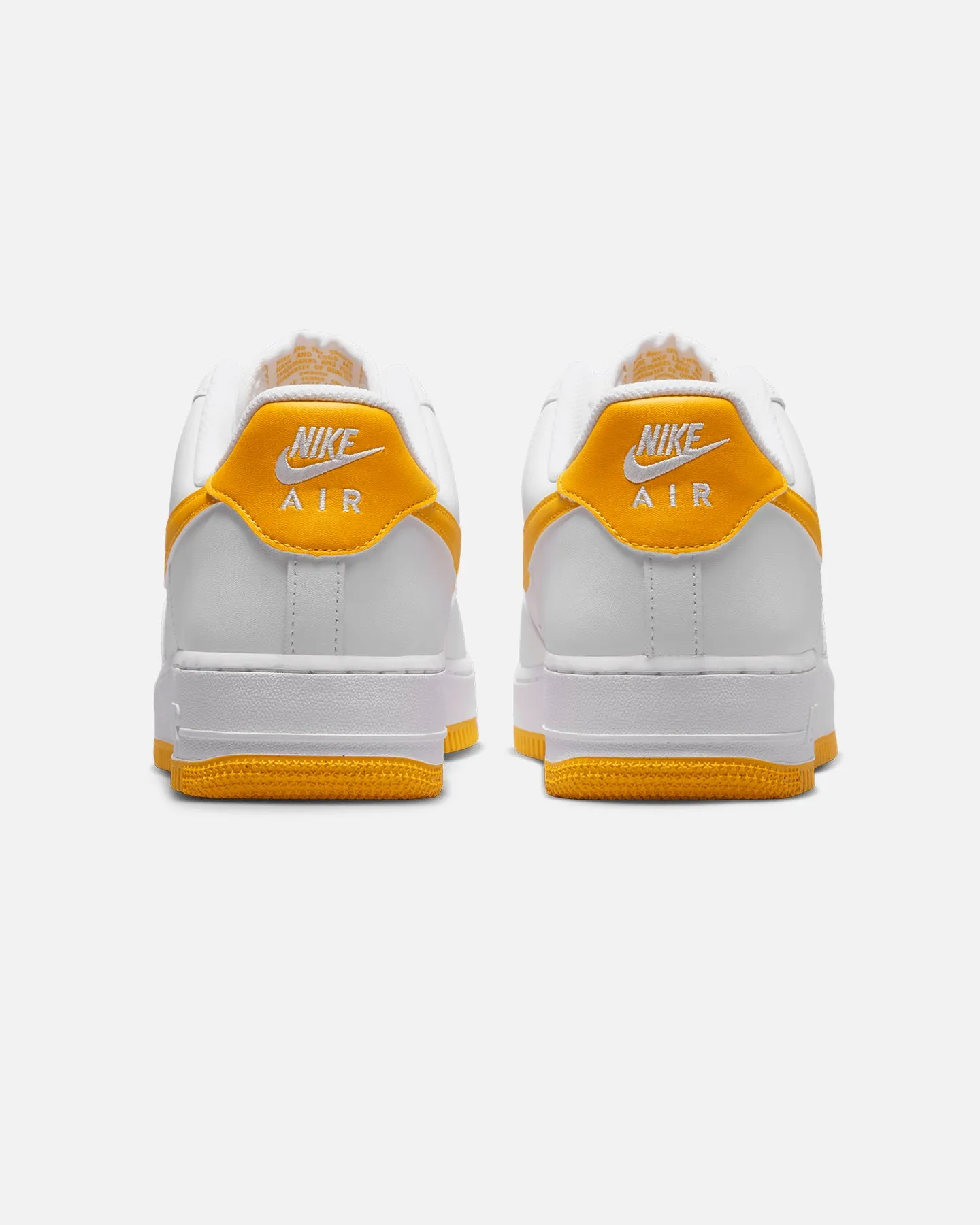 Nike Air Force 1 '07 White/University Gold Korean Trend