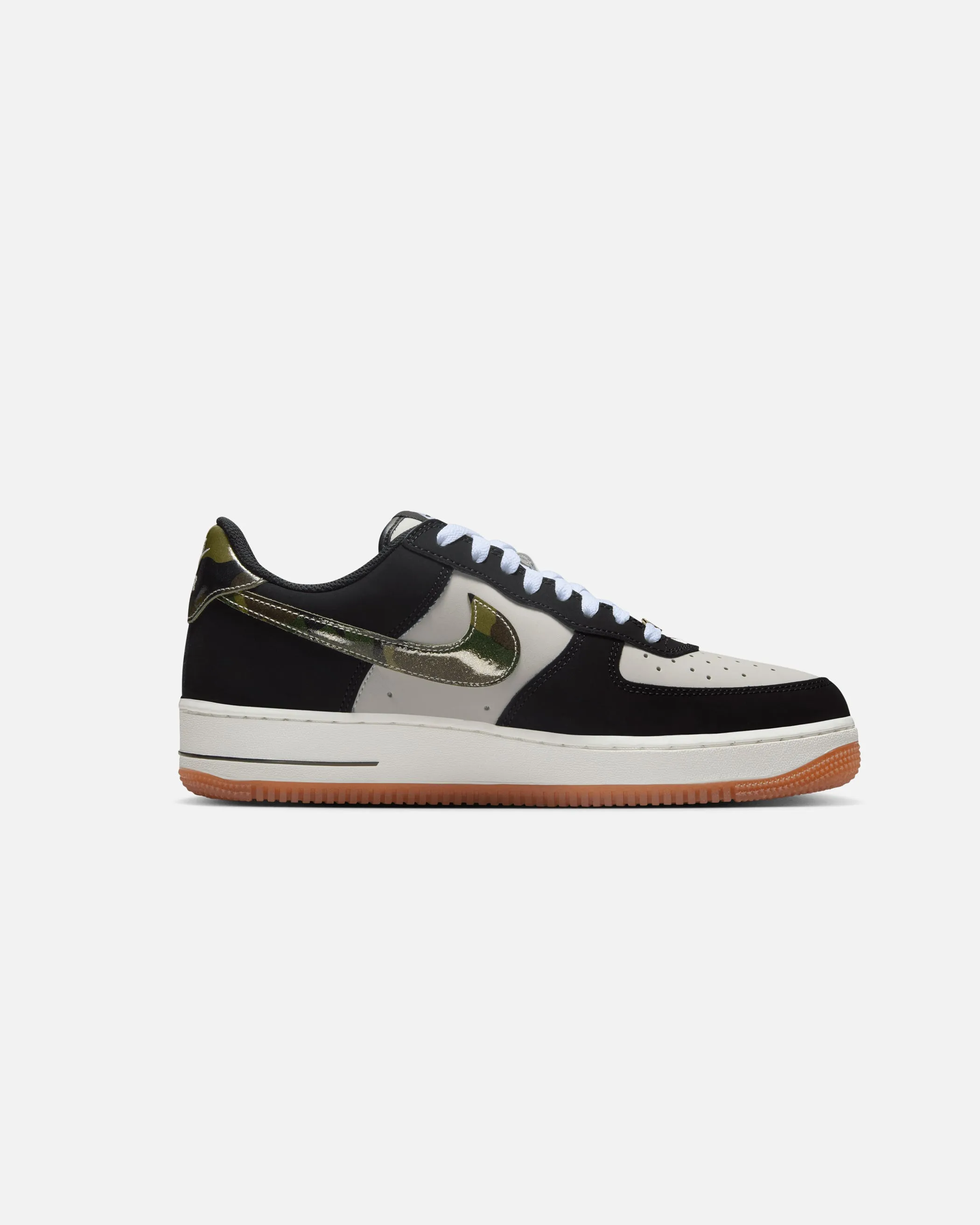 Nike Air Force 1 Low Retro "Camo" White/Black/Gum Rich Glow