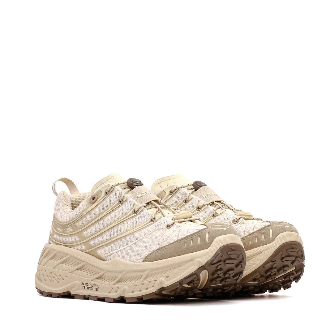 balance balls microfiber running option Hoka One One Men Stinson EVO OG Oat 1155350-OTTM