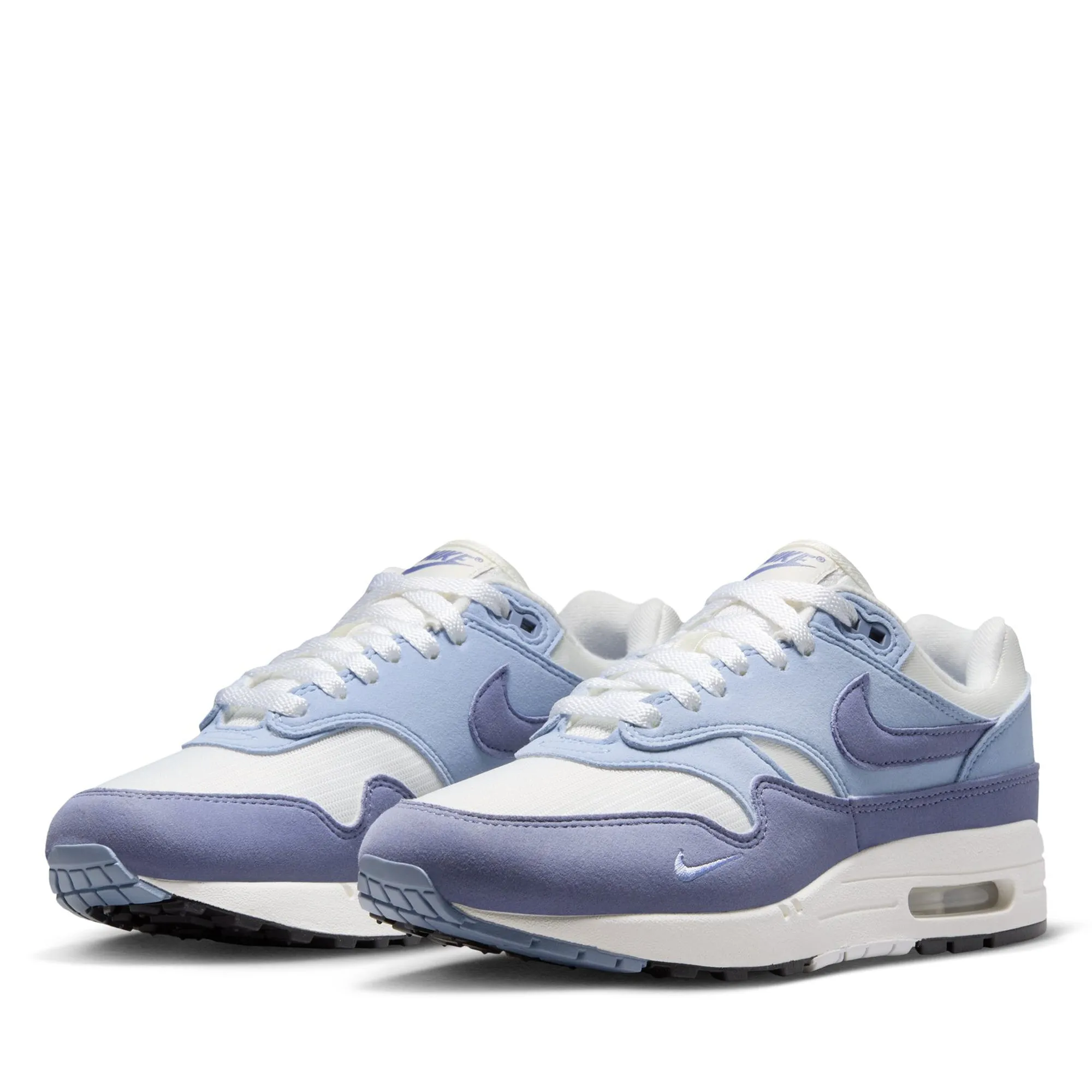 Women's Nike Air Max 1 '87 Textile - Sail/Ashen Slate No Bulk Square Toe