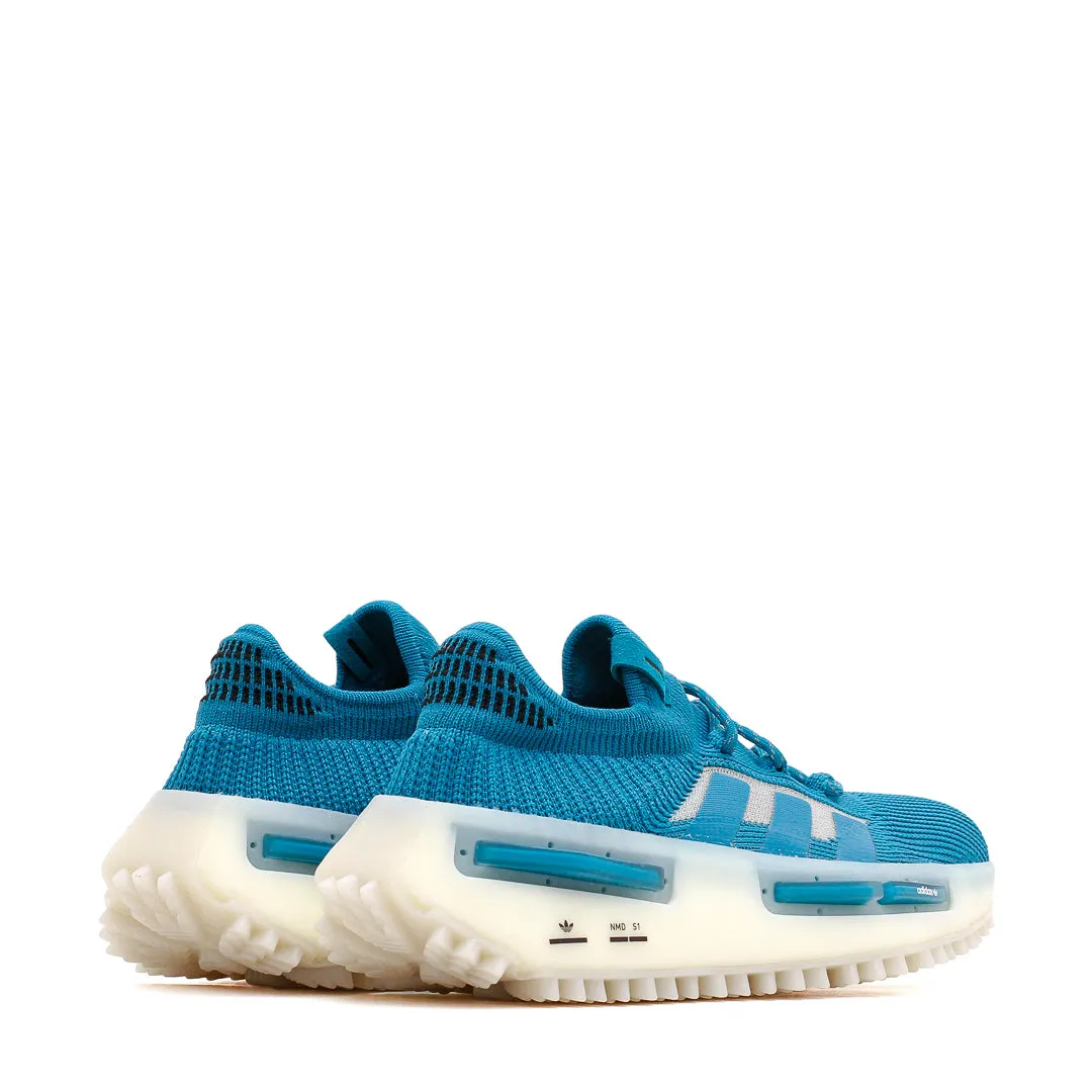 Anti   Fatigue Adidas Originals Men NMD S1 Boost Turquoise HQ4437
