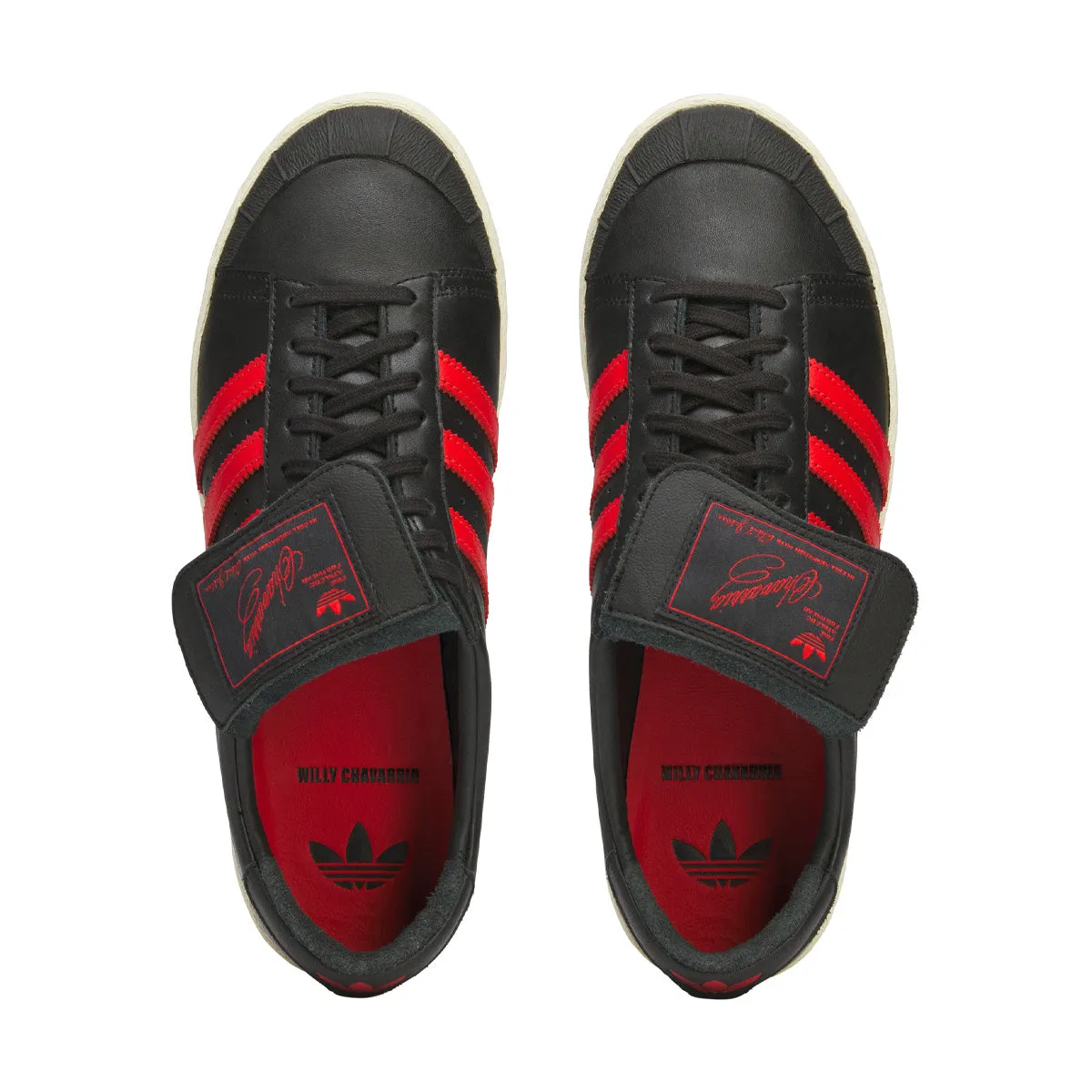   Willy Chavarria Jabbar Lo 'Core Black Red' Earth Base Soft Cushioning