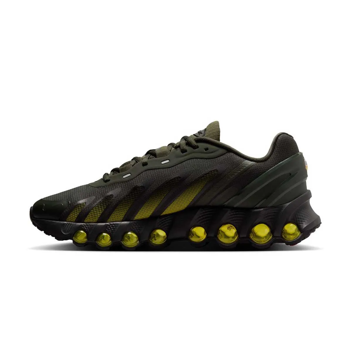 Air Max DN8 'Sequoia Black Bright Citron' Breathable Upper Travel Must
