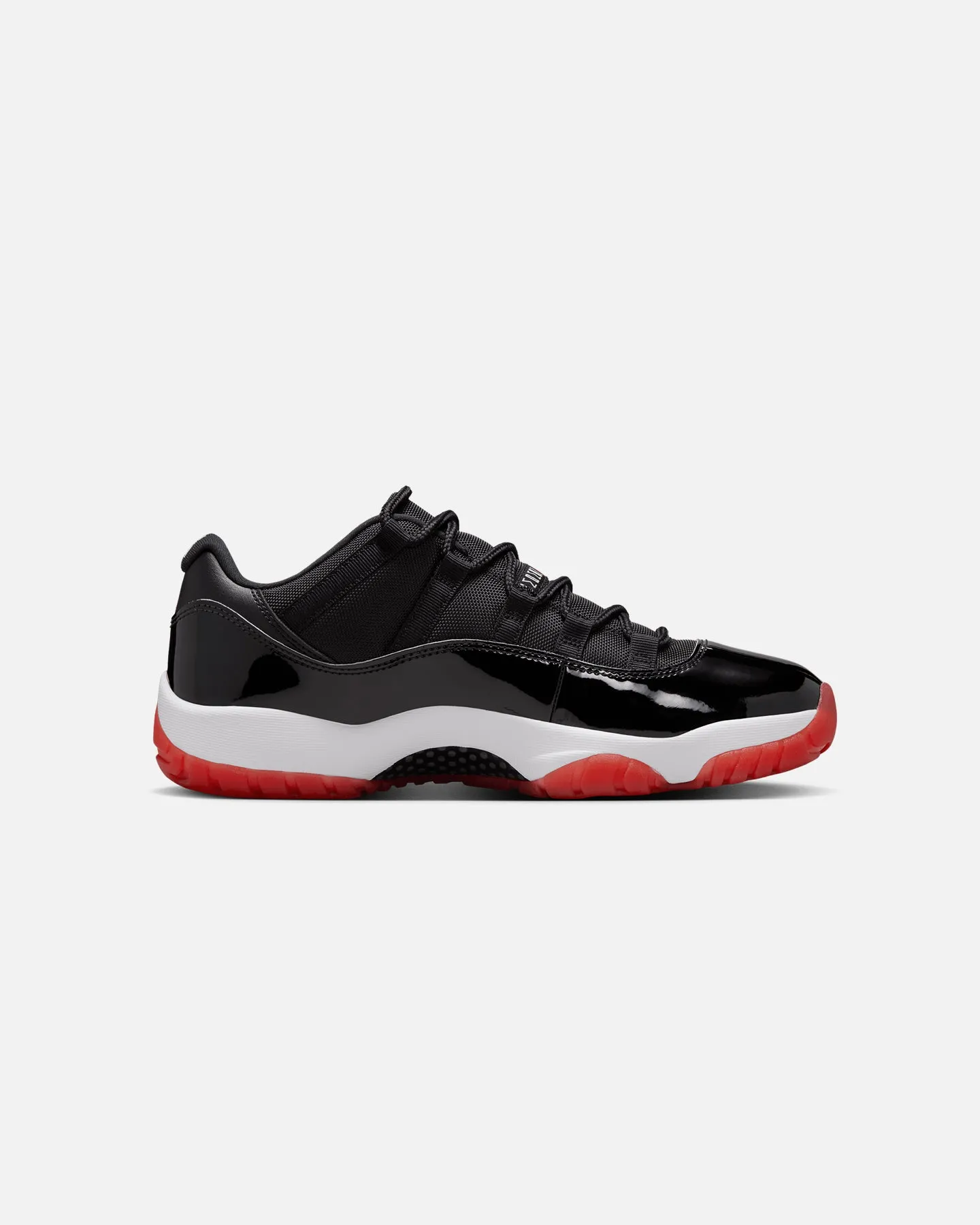 Soft Cushioning Jordan Air Jordan 11 Retro Low "Bred" Black/Varsity Red