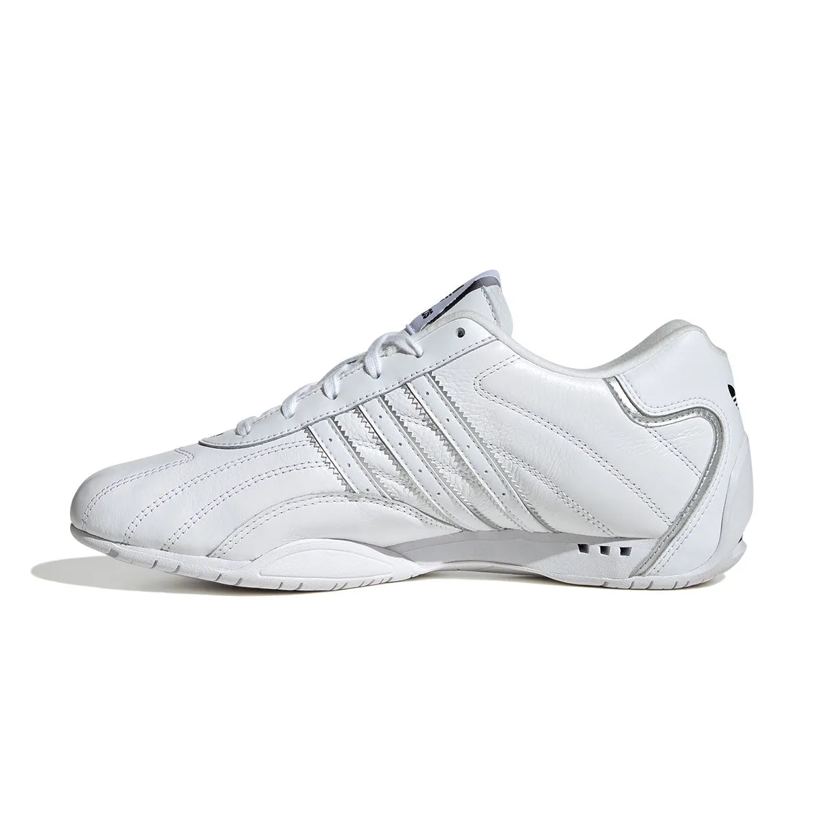 least luxurious volleyball players - specific benefits Wmns Adi Racer Lo 'Cloud White Silver Metallic'