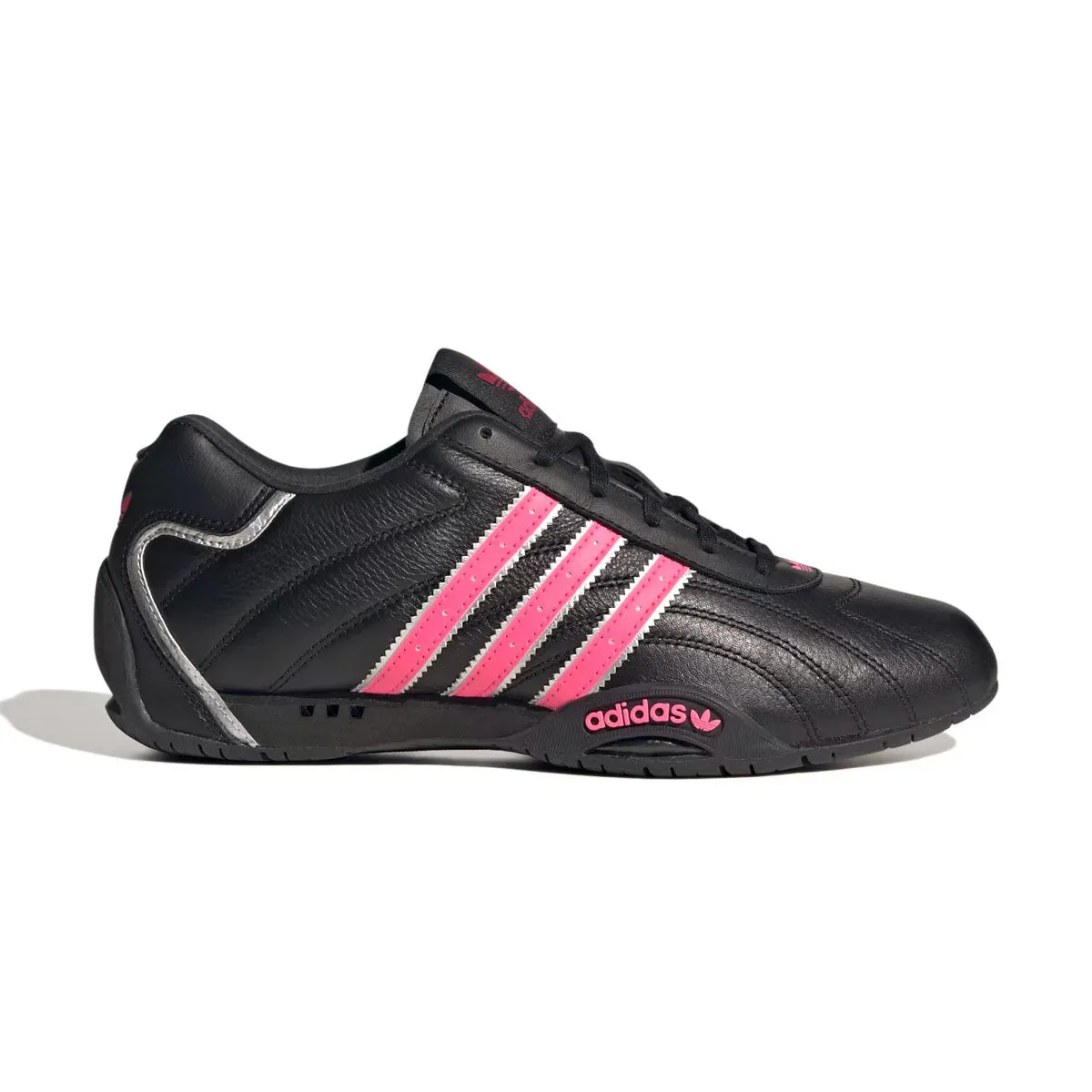 sole - type modern - style Wmns Adi Racer Low 'Black Lucid Pink'