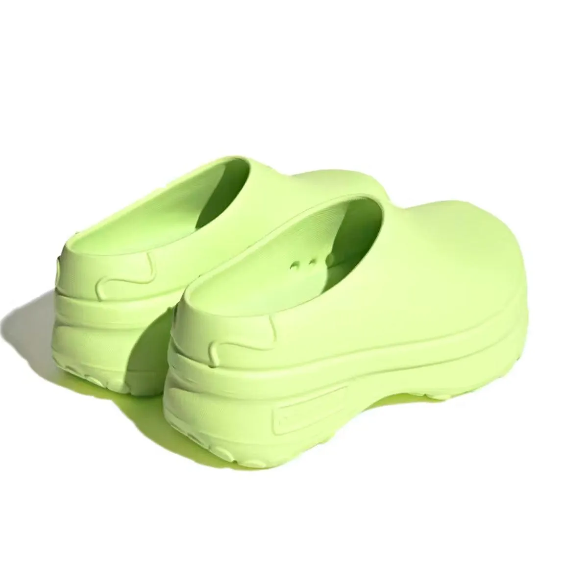 Wmns' Adifom Stan Mule 'Lucid Lemon' muted colors