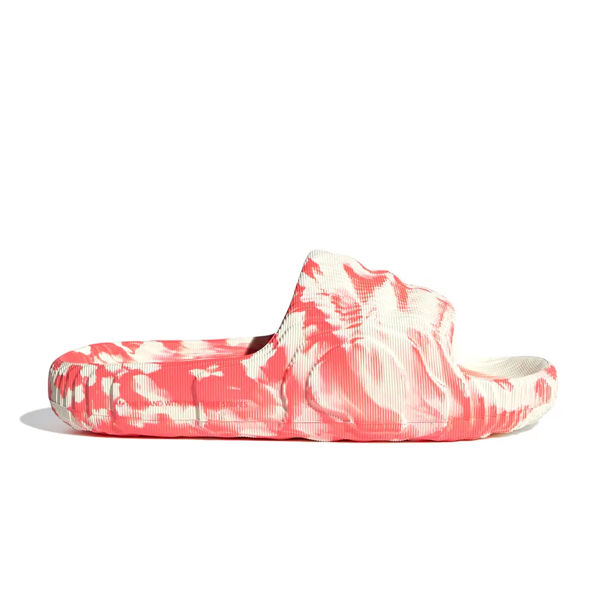 Classy silhouette shallowest Wmns Adilette 22 'Ivory Solar Red'