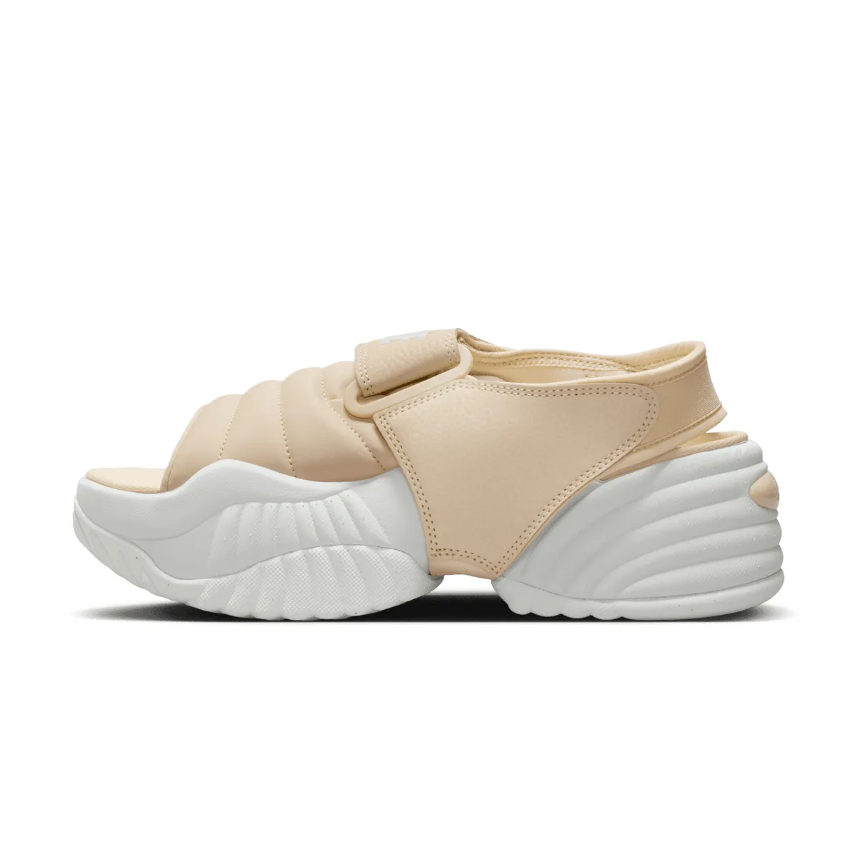 Wmns Air Adjust Force Sandal 'White Tan' All-Weather Performance custom-fit