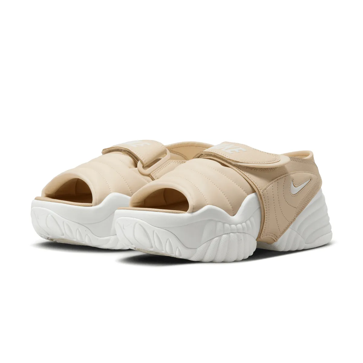 Wmns Air Adjust Force Sandal 'White Tan' anti - static bodybuilders