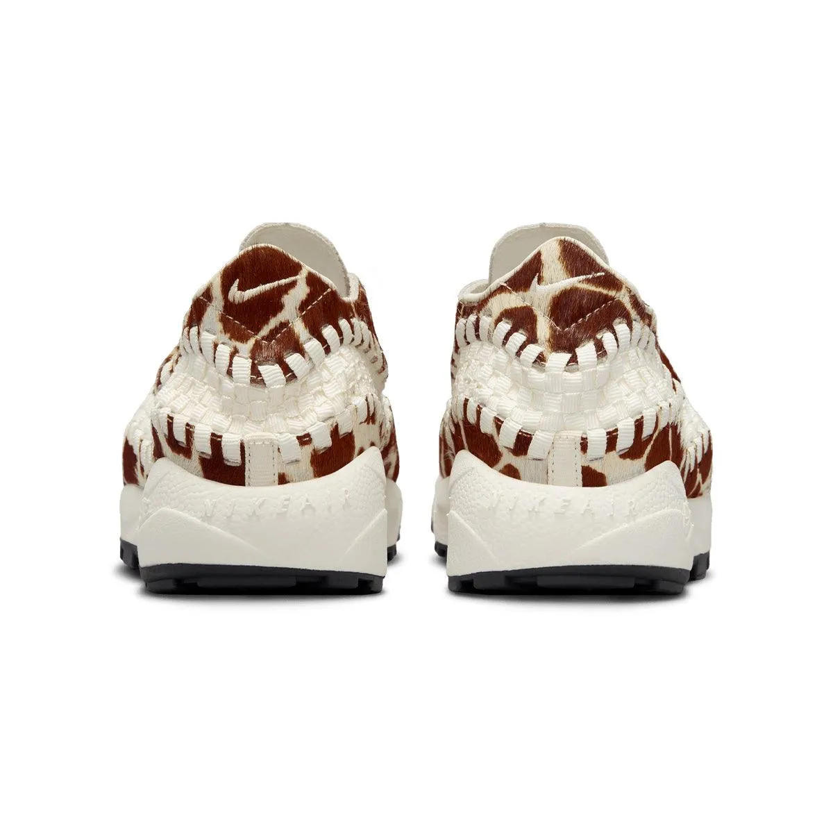 Wmns Air Footscape Woven 'Cow Print' Fashion-forward materials