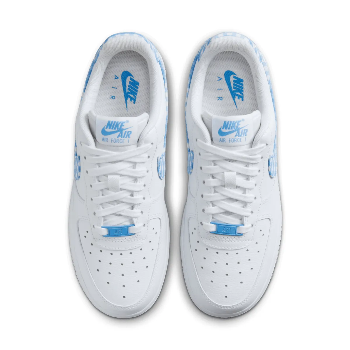 Road grip Wmns Air Force 1 ??07 'Gingham Blue'