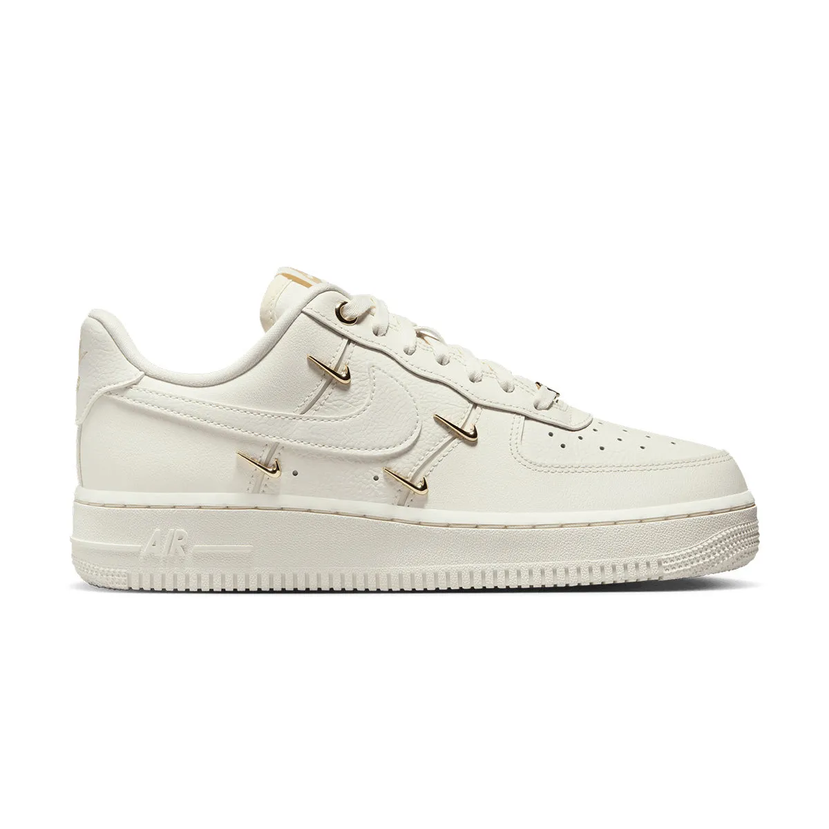 Cushioned Comfort foot fashion Wmns Air Force 1 '07 LX 'Sail Metallic Gold'