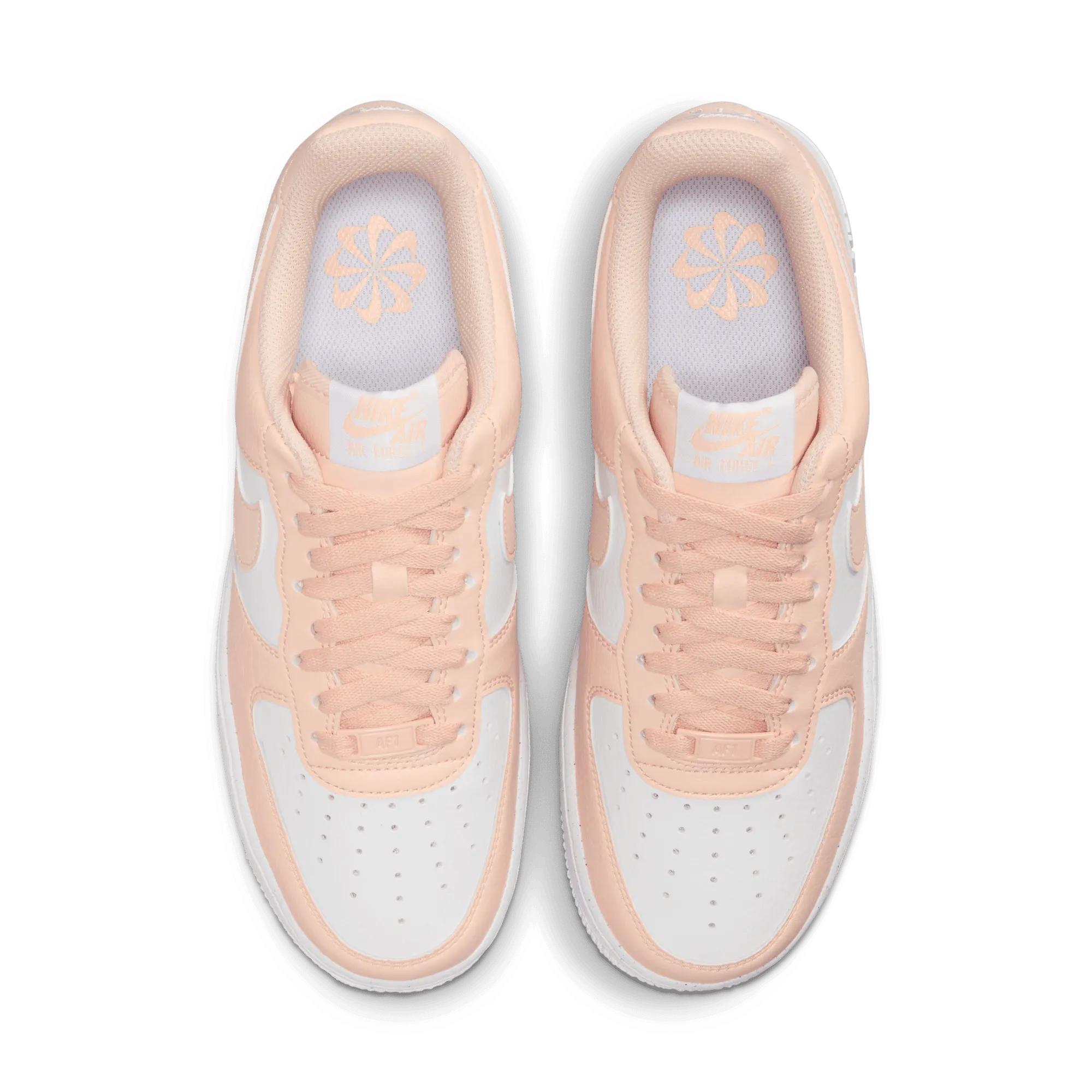 Wmns Air Force 1 '07 NN 'White Guava Ice' men's large School - Friendly