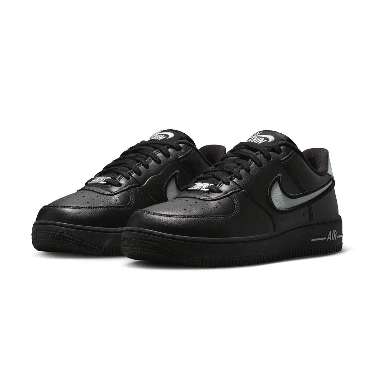 toddlers spring shoe collections Wmns Air Force 1 Dance 'Black Metallic Silver'