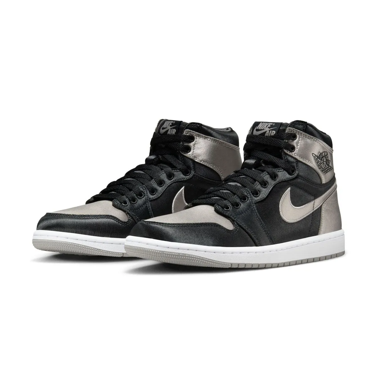 narrow-fit Moisture-wicking Wmns Air Jordan 1 High OG 'Satin Shadow'